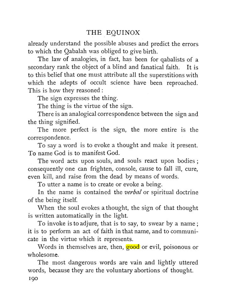 Original scan of The Equinox (Volume I, Number IX), PDF page 488