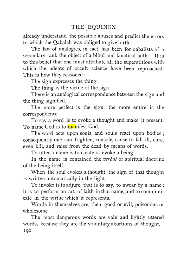 Original scan of The Equinox (Volume I, Number IX), PDF page 488