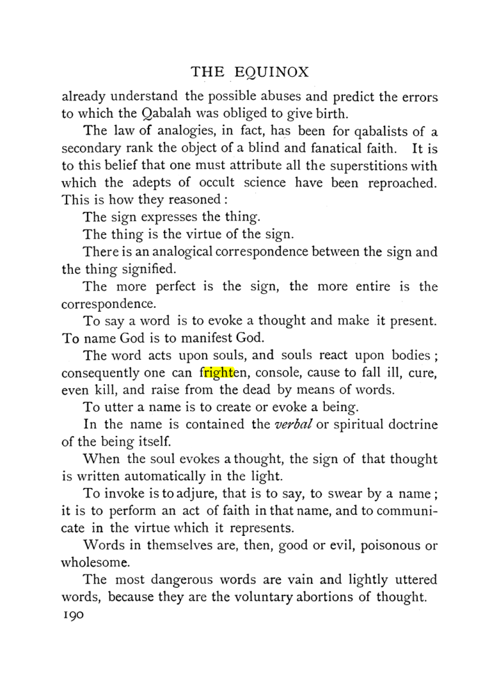 Original scan of The Equinox (Volume I, Number IX), PDF page 488