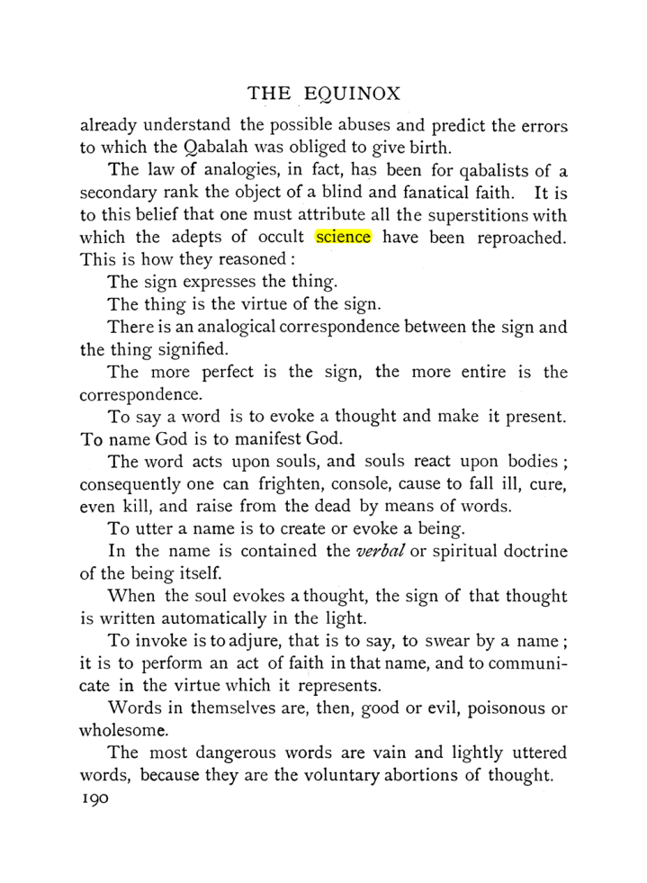 Original scan of The Equinox (Volume I, Number IX), PDF page 488