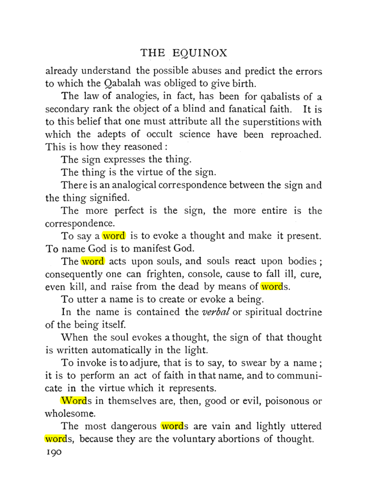 Original scan of The Equinox (Volume I, Number IX), PDF page 488