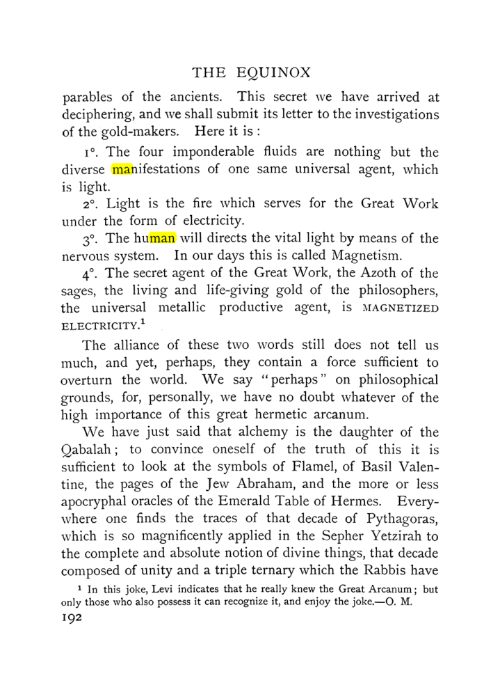 Original scan of The Equinox (Volume I, Number IX), PDF page 490