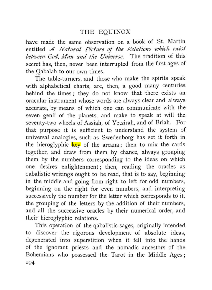 Original scan of The Equinox (Volume I, Number IX), PDF page 492