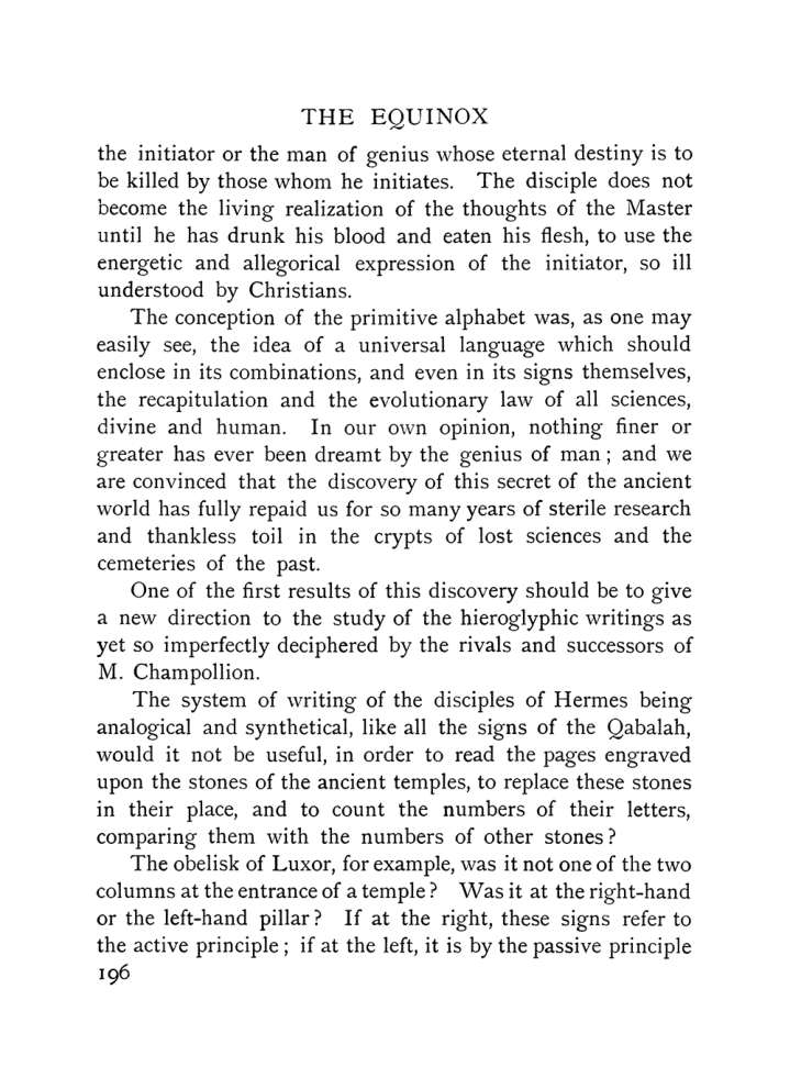 Original scan of The Equinox (Volume I, Number IX), PDF page 494