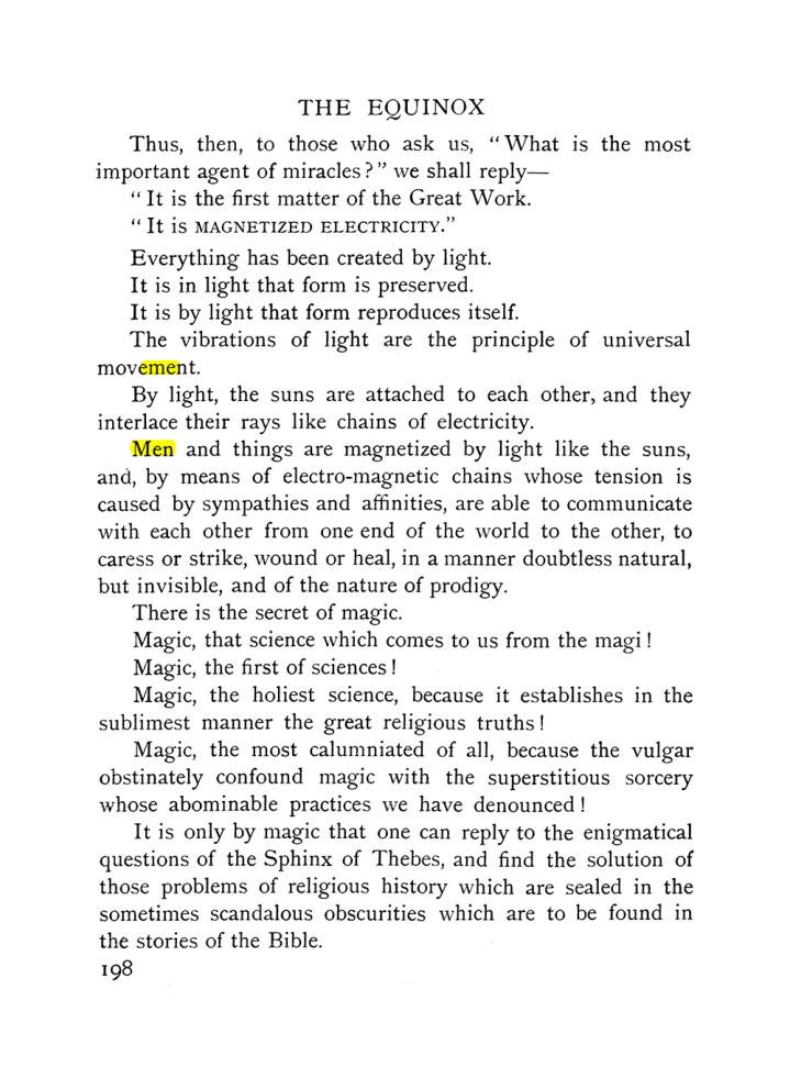 Original scan of The Equinox (Volume I, Number IX), PDF page 496