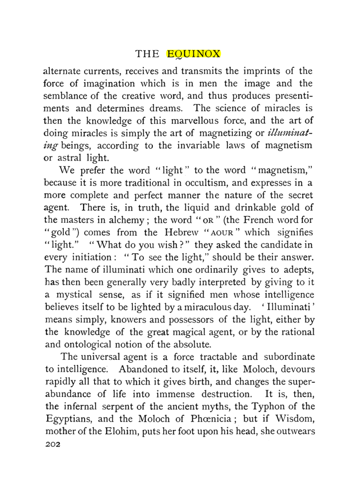 Original scan of The Equinox (Volume I, Number IX), PDF page 500