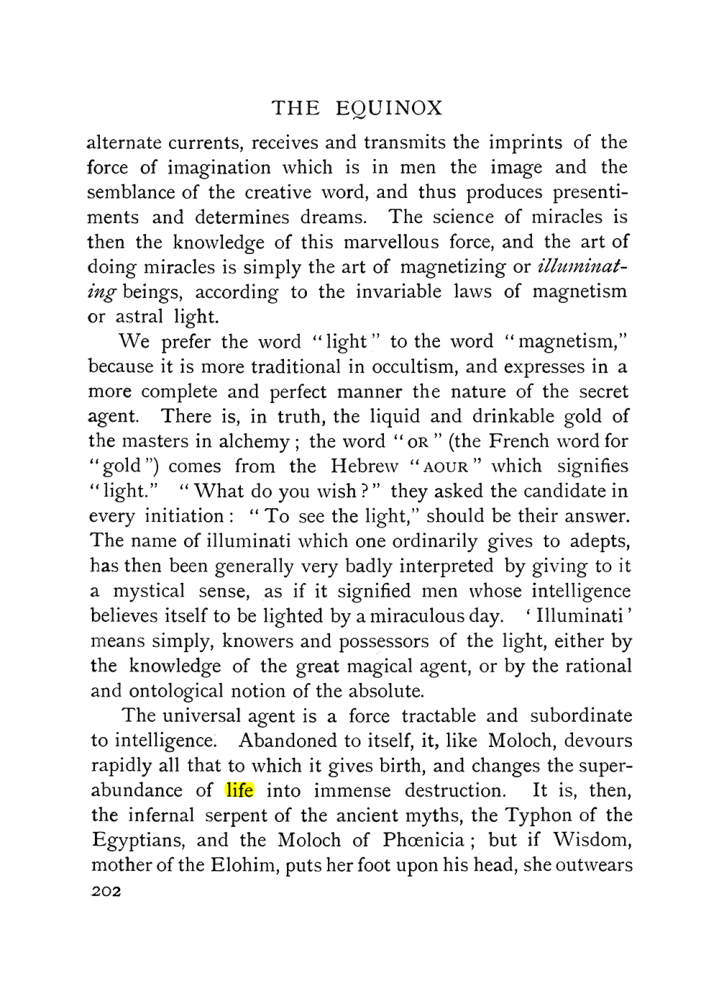 Original scan of The Equinox (Volume I, Number IX), PDF page 500