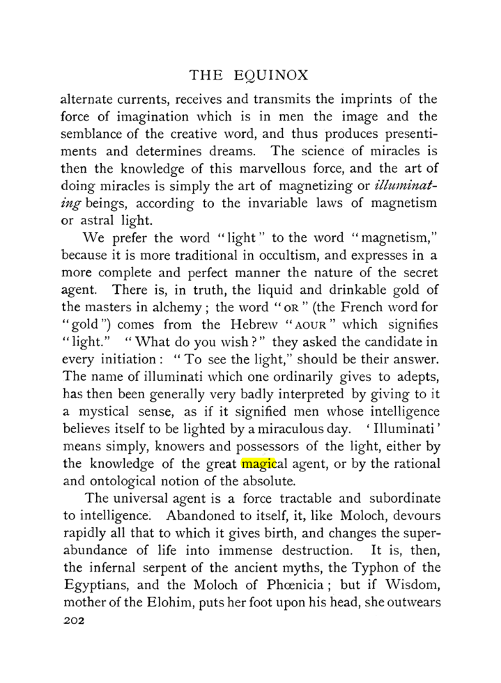 Original scan of The Equinox (Volume I, Number IX), PDF page 500
