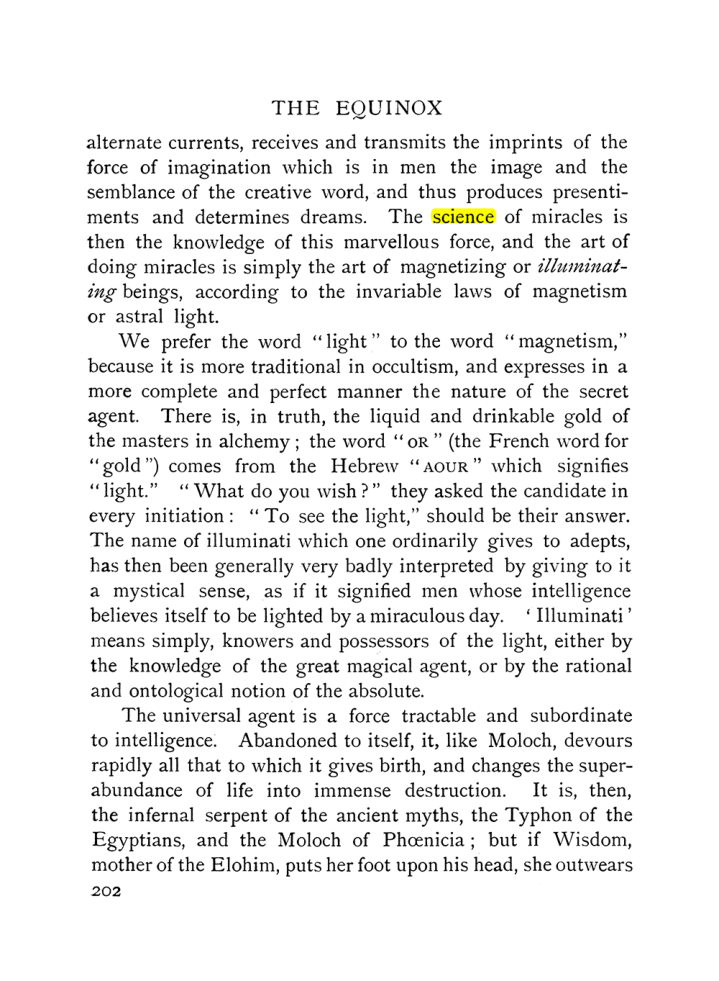 Original scan of The Equinox (Volume I, Number IX), PDF page 500
