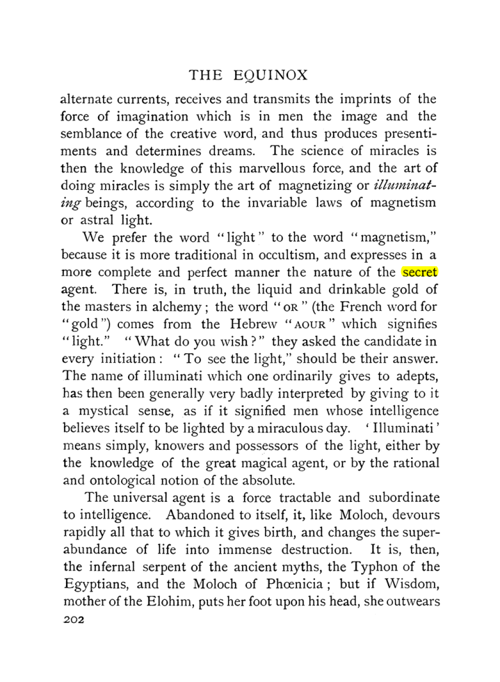 Original scan of The Equinox (Volume I, Number IX), PDF page 500