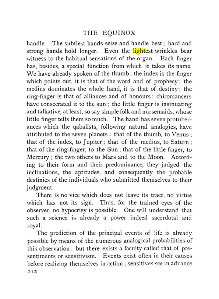 Original scan of The Equinox (Volume I, Number IX), PDF page 510