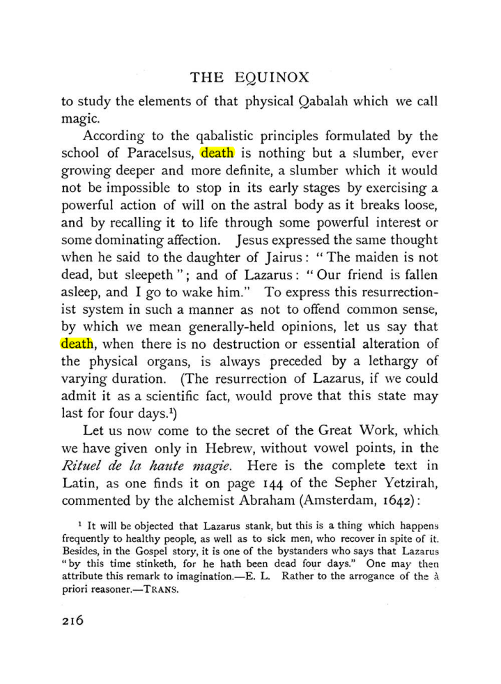 Original scan of The Equinox (Volume I, Number IX), PDF page 514