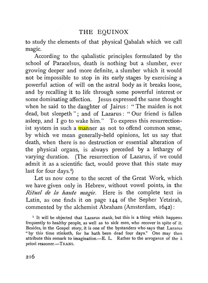 Original scan of The Equinox (Volume I, Number IX), PDF page 514