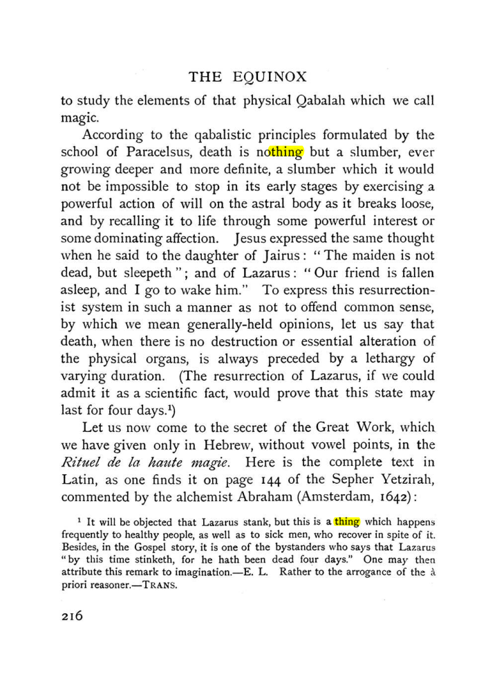 Original scan of The Equinox (Volume I, Number IX), PDF page 514
