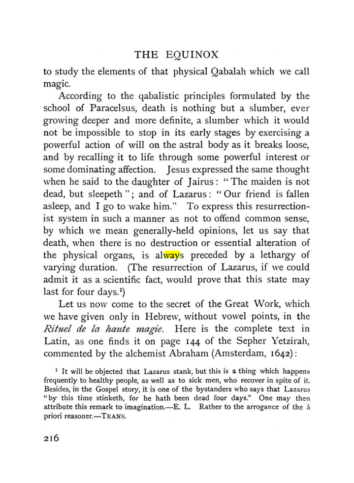 Original scan of The Equinox (Volume I, Number IX), PDF page 514