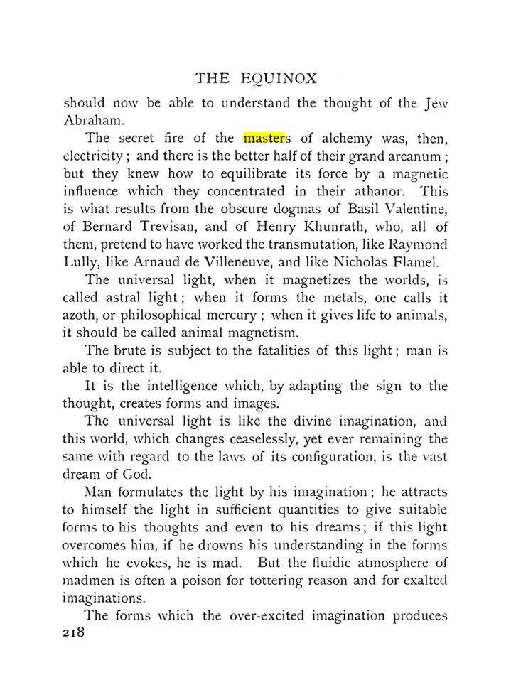 Original scan of The Equinox (Volume I, Number IX), PDF page 516