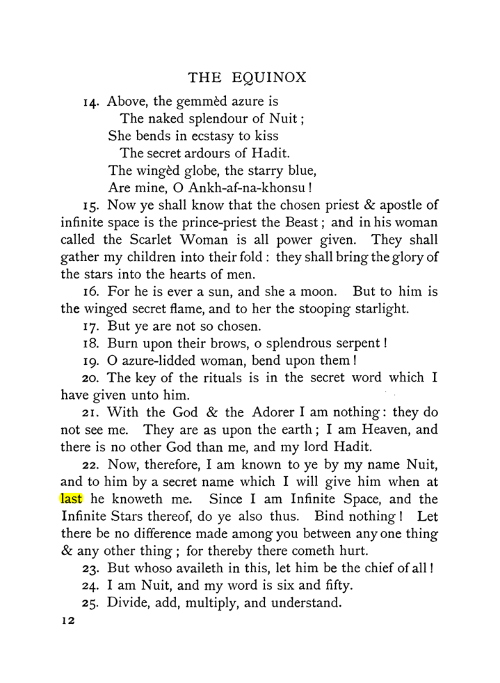 Original scan of The Equinox (Volume I, Number IX), PDF page 52
