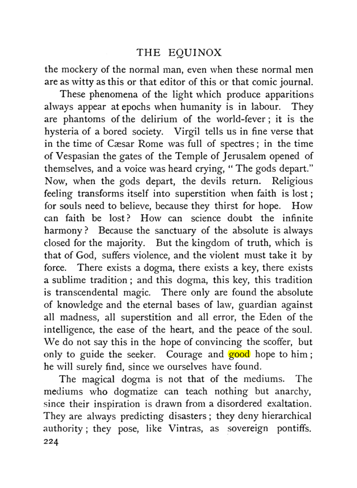 Original scan of The Equinox (Volume I, Number IX), PDF page 522