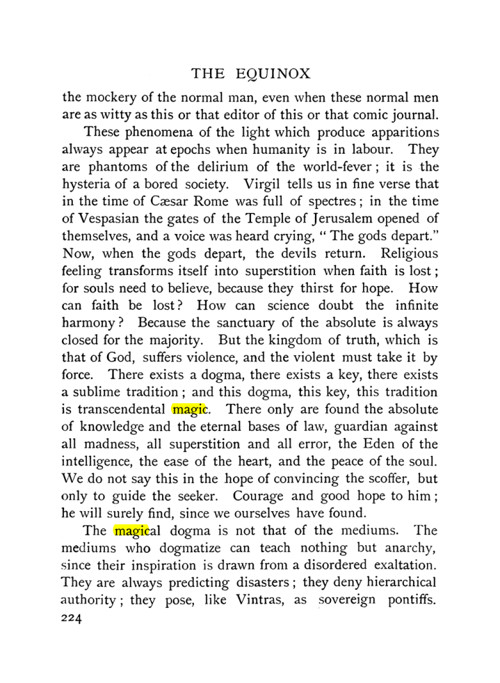 Original scan of The Equinox (Volume I, Number IX), PDF page 522