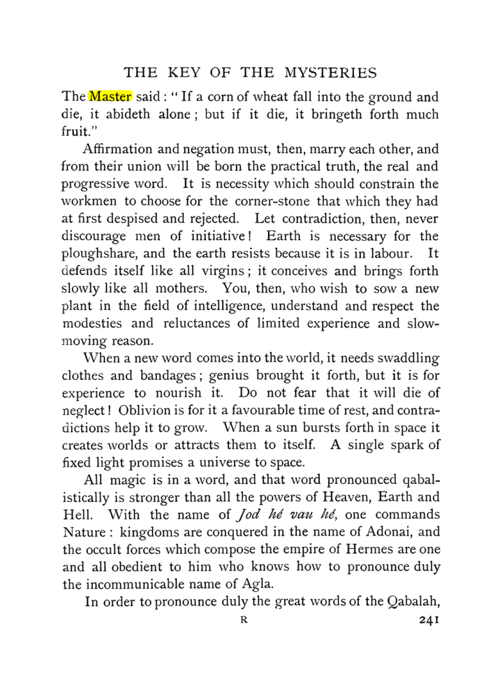 Original scan of The Equinox (Volume I, Number IX), PDF page 539