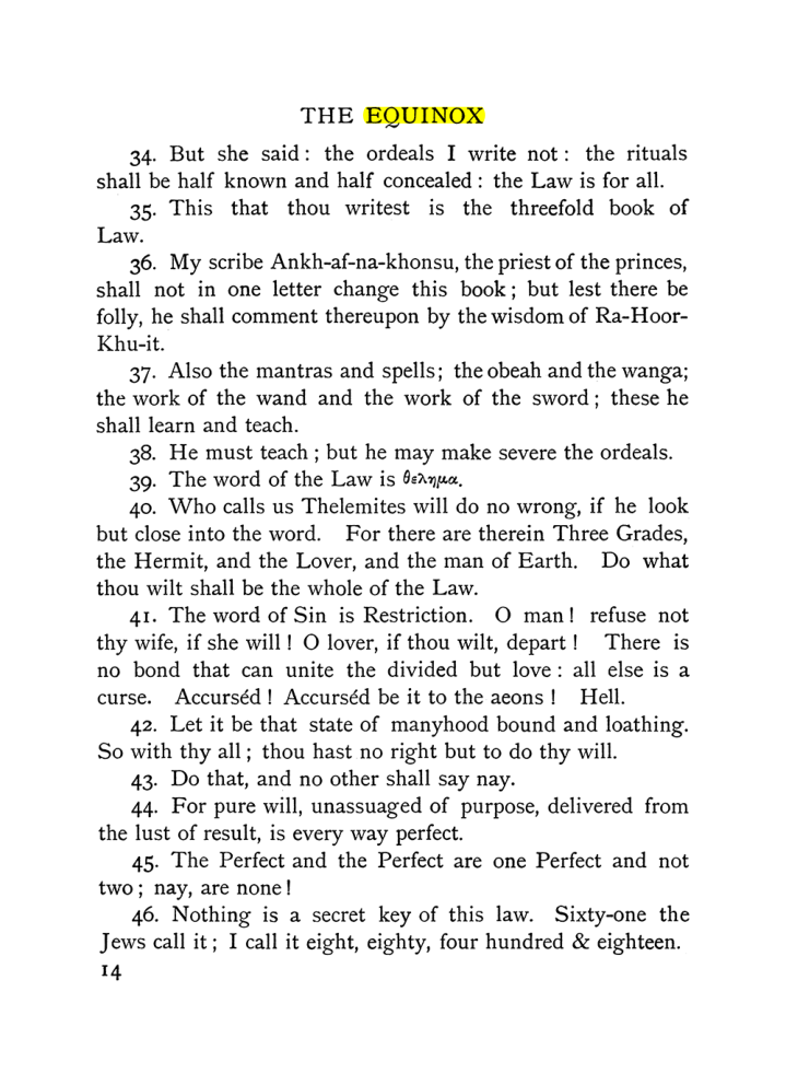 Original scan of The Equinox (Volume I, Number IX), PDF page 54
