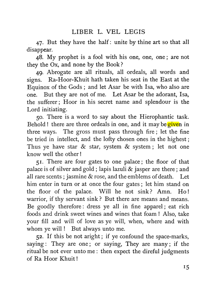 Original scan of The Equinox (Volume I, Number IX), PDF page 55