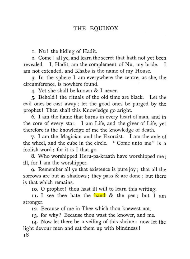 Original scan of The Equinox (Volume I, Number IX), PDF page 58