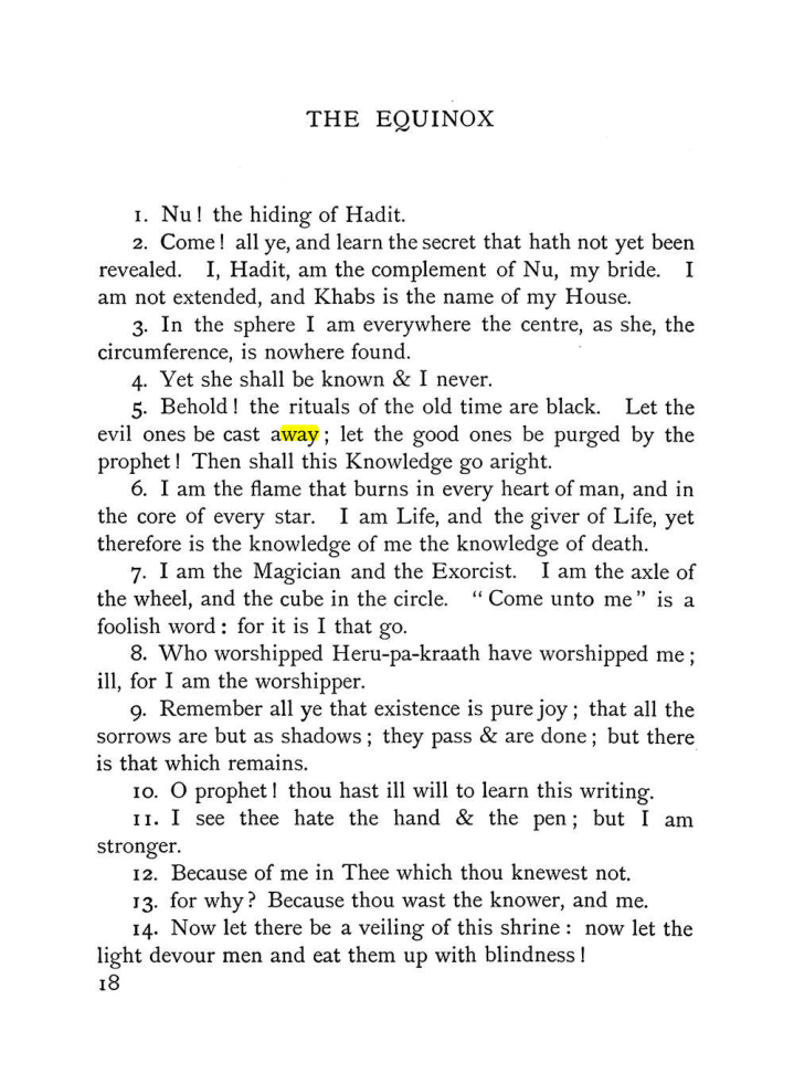 Original scan of The Equinox (Volume I, Number IX), PDF page 58
