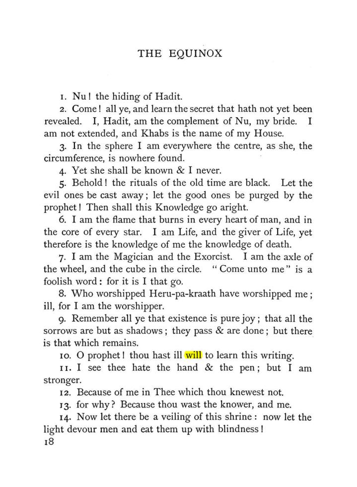 Original scan of The Equinox (Volume I, Number IX), PDF page 58