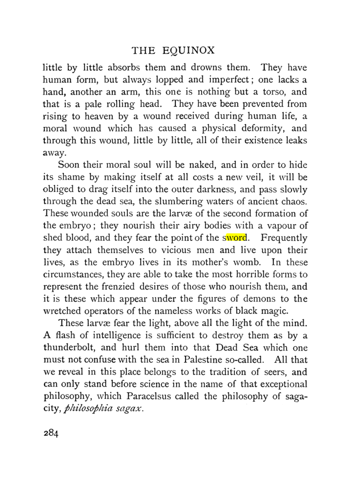 Original scan of The Equinox (Volume I, Number IX), PDF page 582