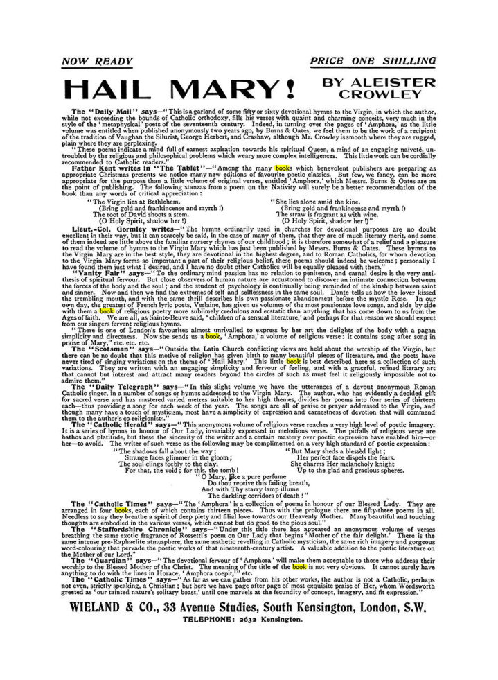 Original scan of The Equinox (Volume I, Number IX), PDF page 593