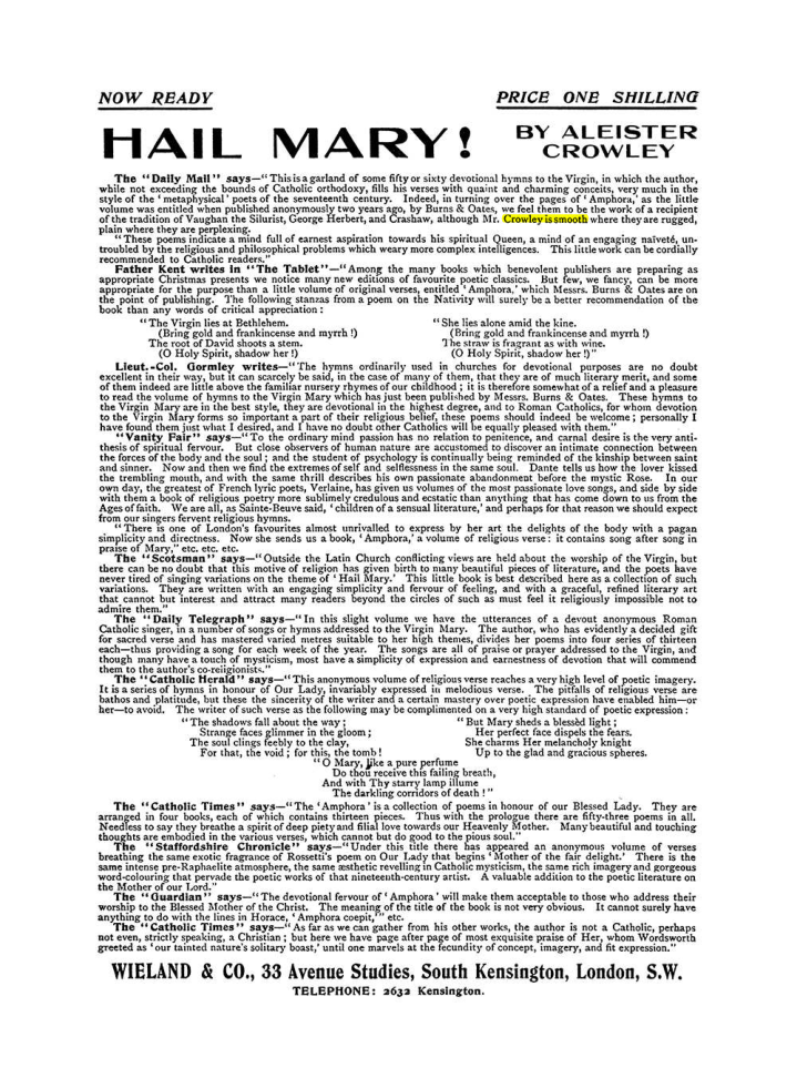 Original scan of The Equinox (Volume I, Number IX), PDF page 593