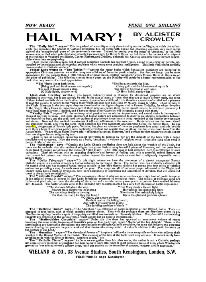 Original scan of The Equinox (Volume I, Number IX), PDF page 593
