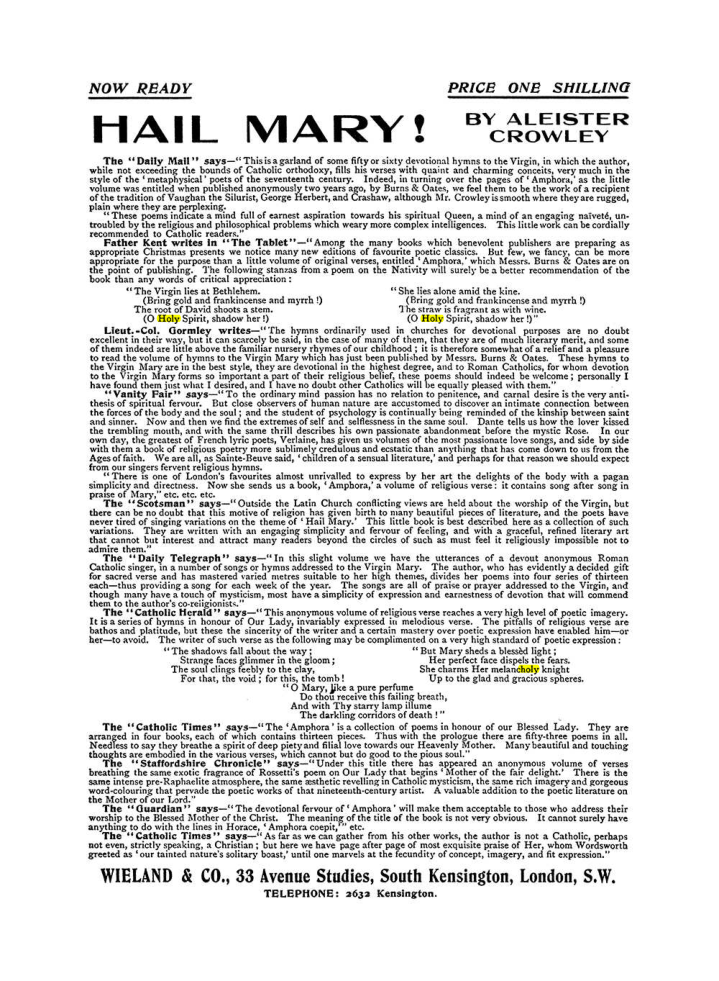 Original scan of The Equinox (Volume I, Number IX), PDF page 593