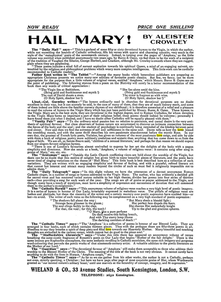 Original scan of The Equinox (Volume I, Number IX), PDF page 593