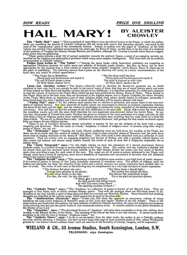 Original scan of The Equinox (Volume I, Number IX), PDF page 593