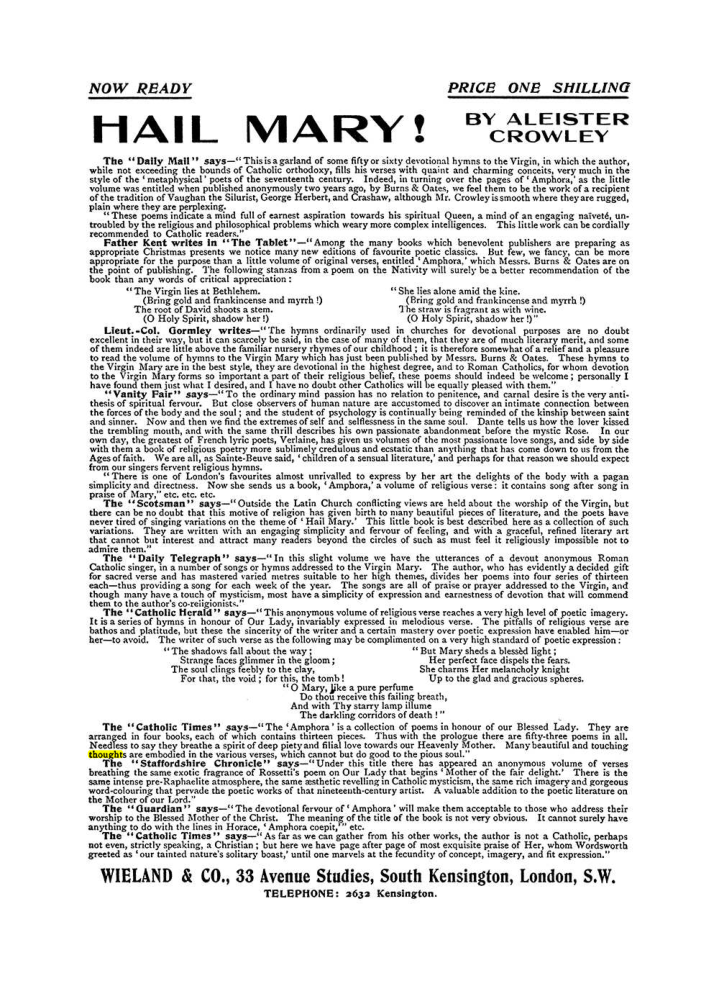 Original scan of The Equinox (Volume I, Number IX), PDF page 593