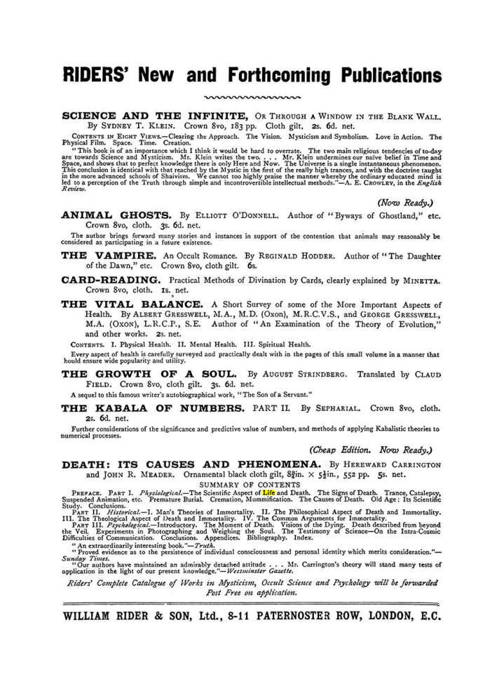 Original scan of The Equinox (Volume I, Number IX), PDF page 594