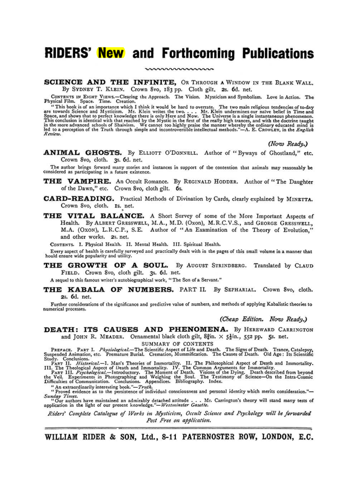Original scan of The Equinox (Volume I, Number IX), PDF page 594