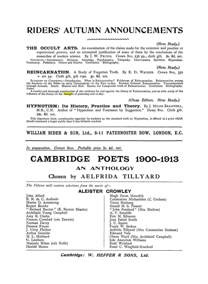 Original scan of The Equinox (Volume I, Number IX), PDF page 595