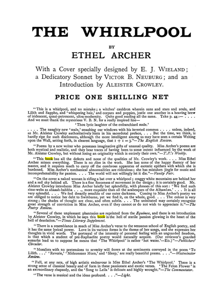 Original scan of The Equinox (Volume I, Number IX), PDF page 598