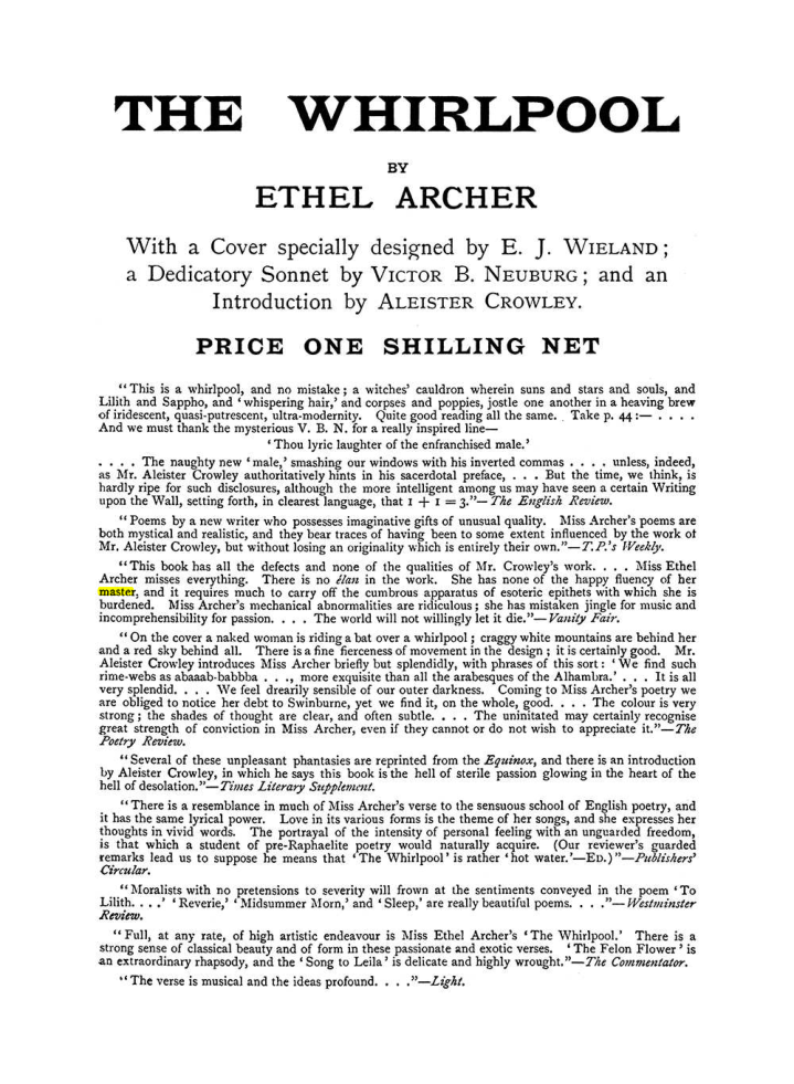Original scan of The Equinox (Volume I, Number IX), PDF page 598
