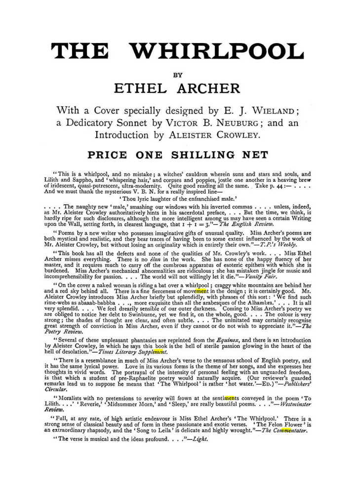 Original scan of The Equinox (Volume I, Number IX), PDF page 598