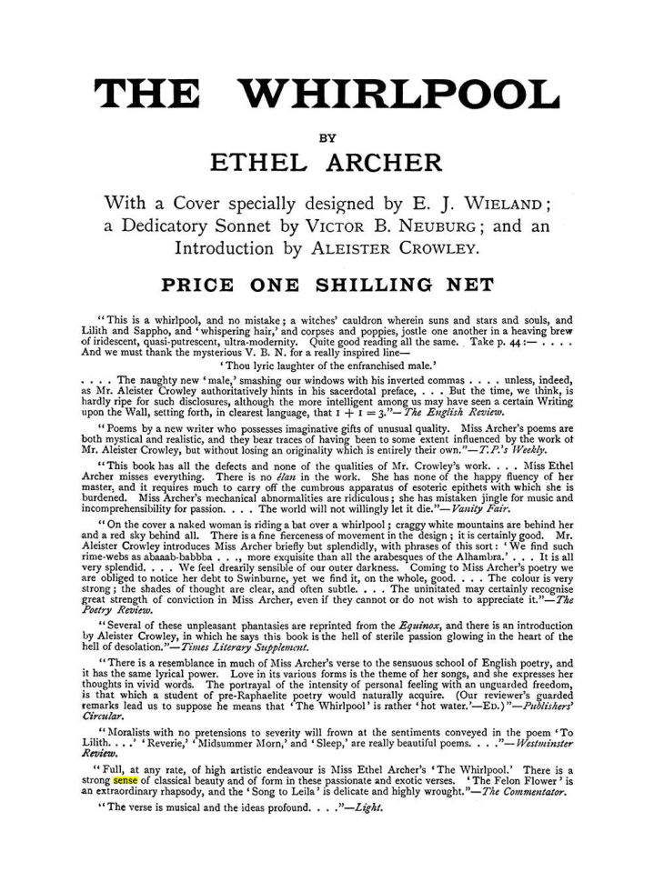 Original scan of The Equinox (Volume I, Number IX), PDF page 598