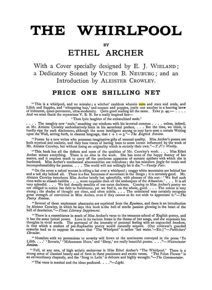 Original scan of The Equinox (Volume I, Number IX), PDF page 598
