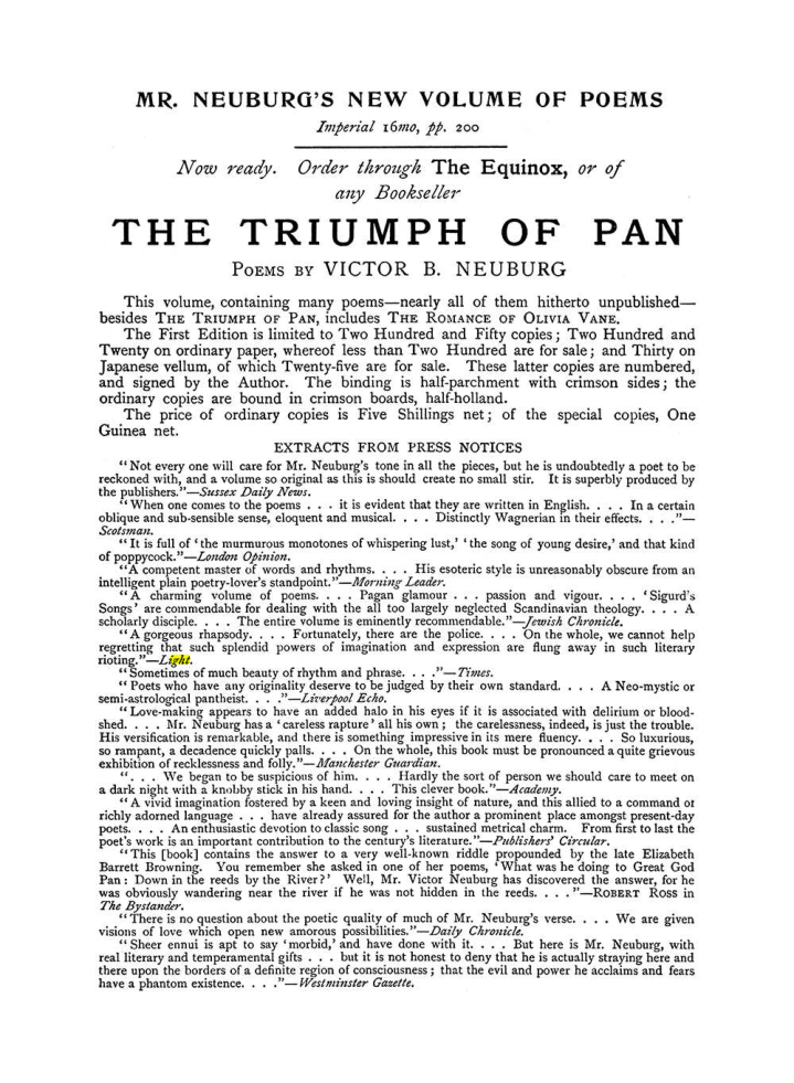 Original scan of The Equinox (Volume I, Number IX), PDF page 599