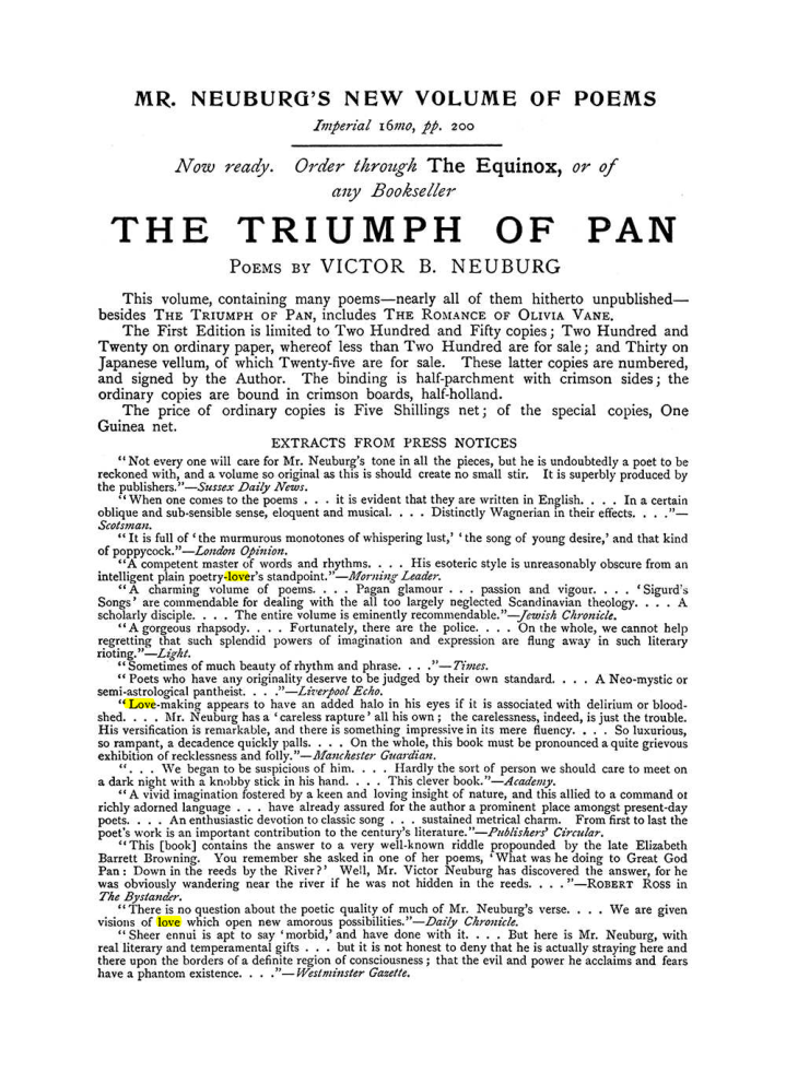 Original scan of The Equinox (Volume I, Number IX), PDF page 599