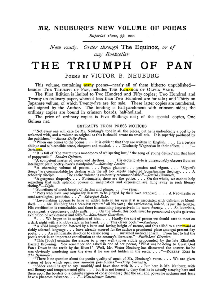 Original scan of The Equinox (Volume I, Number IX), PDF page 599