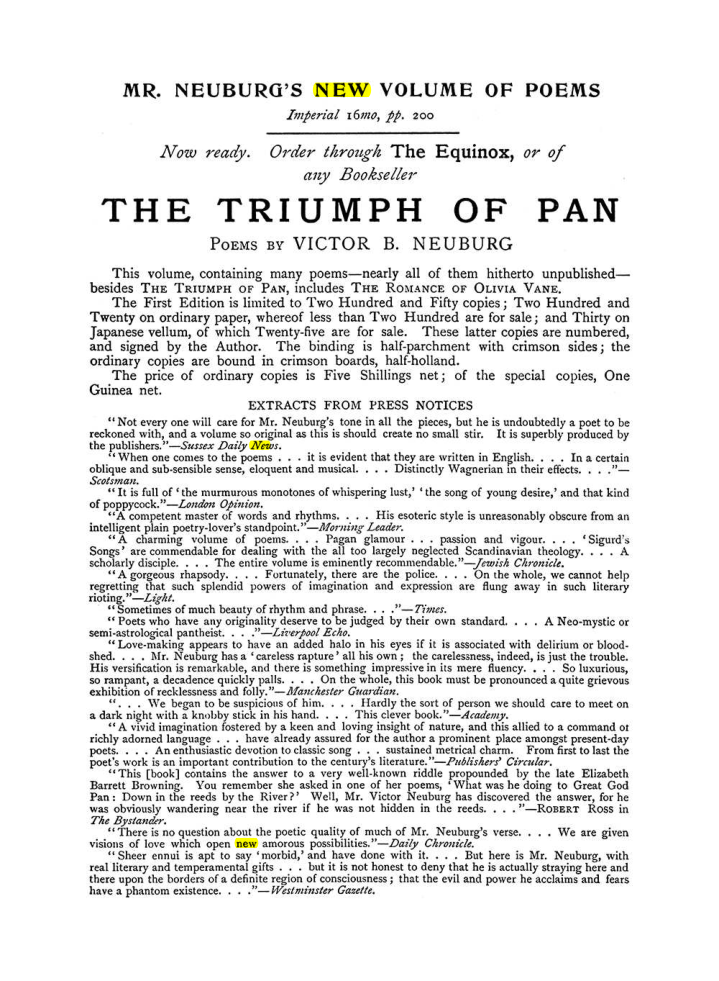 Original scan of The Equinox (Volume I, Number IX), PDF page 599