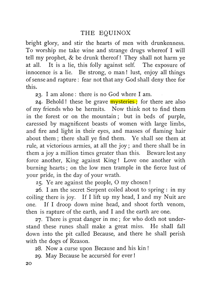 Original scan of The Equinox (Volume I, Number IX), PDF page 60